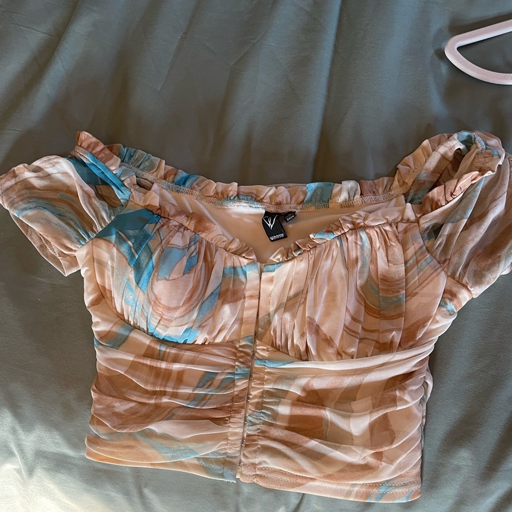 Vibrant Women's Off-Shoulder Top
